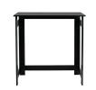 Folding Console Table with Foldable Legs for Home Decor And Organization Multi-Functional Compact Design