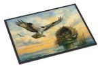 Osprey Nest Over the Bay Doormat Front Door Mat Indoor Outdoor Rugs for Entryway, Non Slip Washable Low Pile, 24H X 36W