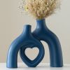 Snuggle Hollow Ceramic Decorative Vase