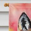 Wolves Wolf House Flag Large Porch Sleeve Pole Decorative Outside Yard Banner Artwork Wall Hanging, Polyester, House Size, Multicolor