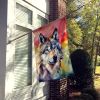 Wolves Wolf House Flag Large Porch Sleeve Pole Decorative Outside Yard Banner Artwork Wall Hanging, Polyester, House Size, Multicolor