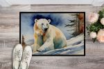 NEW Polar Bear Doormat Front Door Mat Indoor Outdoor Rugs for Entryway, Non Slip Washable Low Pile, 18H X 27W