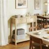 Natural console table, entrance table, corridor table