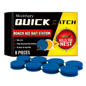 8pcs In 1box, Roach Killer Indoor Infestation, Roach Bait Gel Roach Traps Roach Repellent, Cockroach Killer Indoor Home For Small Large Cockroaches (Option: 8pcs)