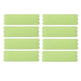 24pcs Glow In The Dark Anti Slip Stair Tapes, Self Adhesive Luminous Safety Strips For Stairs, Bathroom, Pool, Indoor & Outdoor, Green (Option: 24pcs)